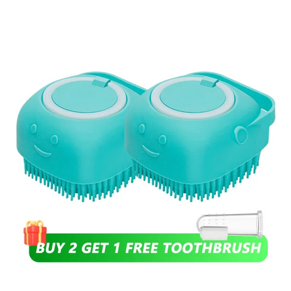 BloomHaven™ Dog Bath Brush