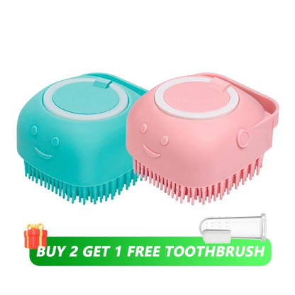 BloomHaven™ Dog Bath Brush