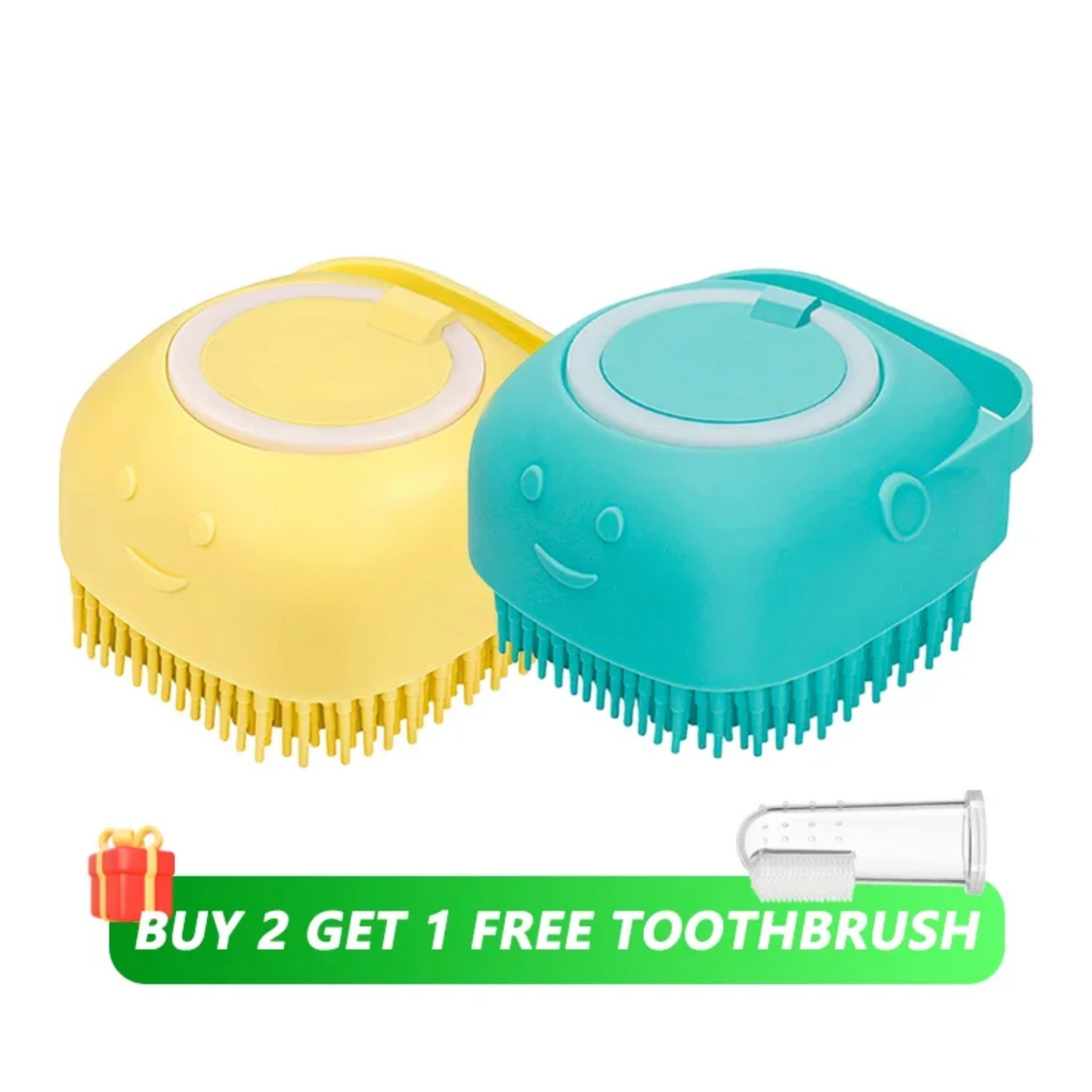 BloomHaven™ Dog Bath Brush