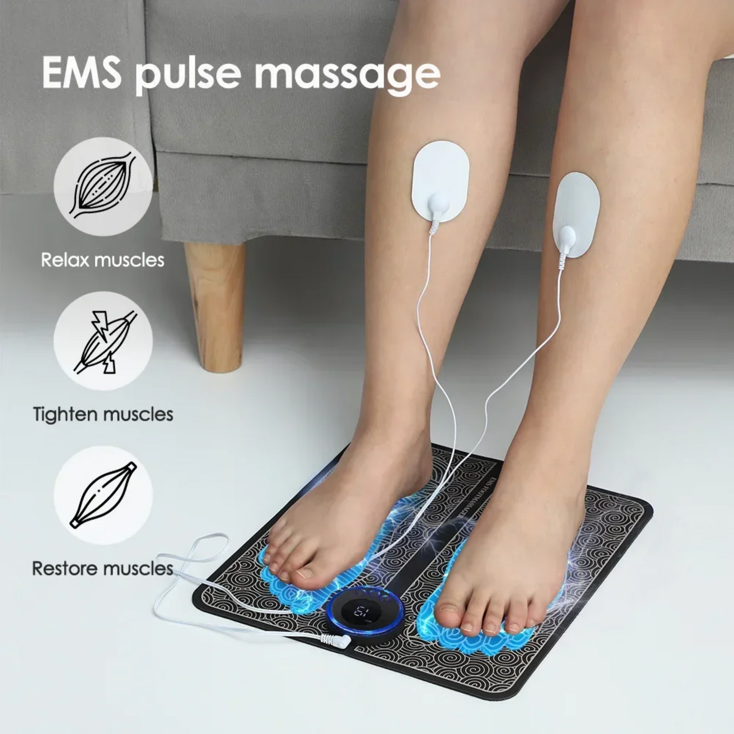 SoleEase™ EMS Foot Massager