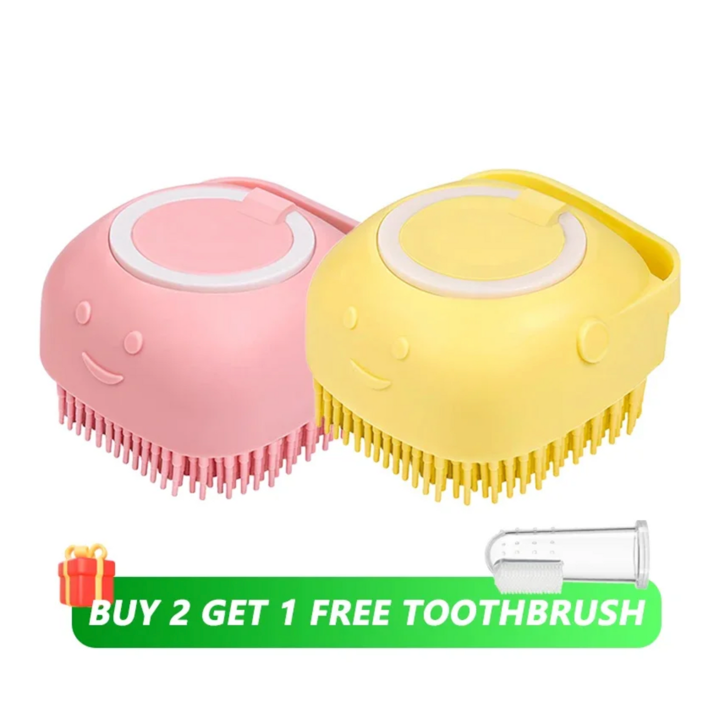 BloomHaven™ Dog Bath Brush