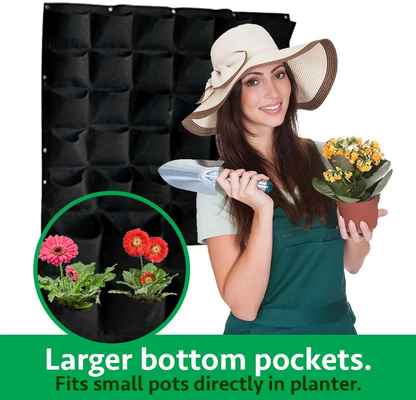 ClutterFree™ Vertical Flower Pots